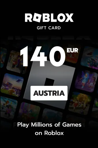 Roblox 140 EUR Gift Card (Austria) - Digital Key
