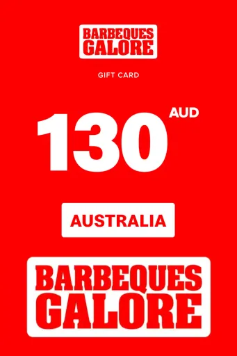 Product Image - Barbeques Galore 130 AUD Gift Card (Australia) - Digital Key