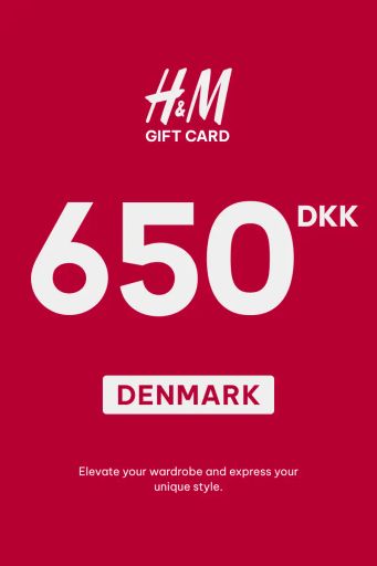 H&M 650 DKK Gift Card (Denmark) - Digital Key