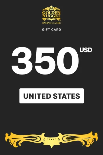 Golden Nugget Casino 350 USD Gift Card (United States) - Digital Key