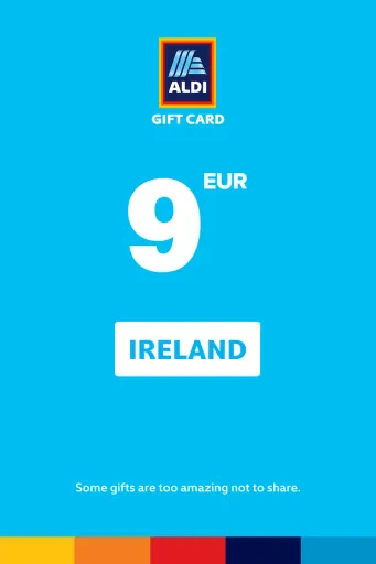 ALDI 9 EUR Gift Card (Ireland) - Digital Key