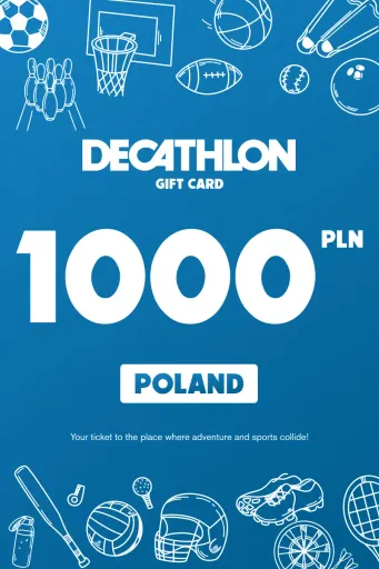 Decathlon 1000 PLN Gift Card (Poland) - Digital Key