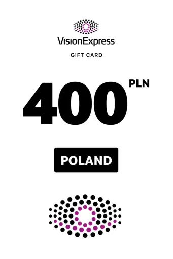 Vision Express 400 PLN Gift Card (Poland) - Digital Key