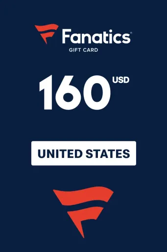 Fanatics 160 USD Gift Card (United States) - Digital Key