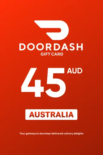 DoorDash 45 AUD Gift Card (Australia) - Digital Key