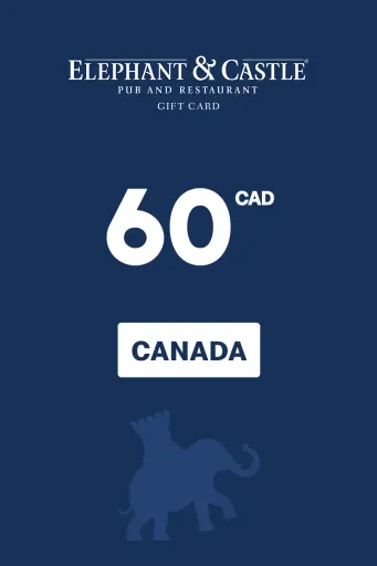 Elephant & Castle 60 CAD Gift Card (Canada) - Digital Key