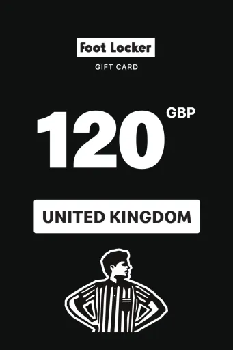 Foot Locker 120 GBP Gift Card (United Kingdom) - Digital Key