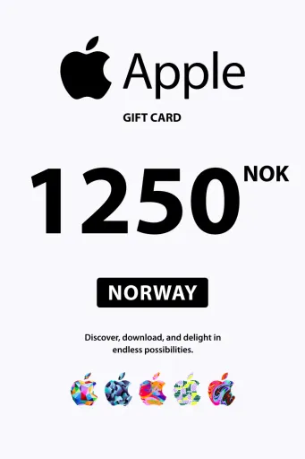 Apple 1250 NOK Gift Card (Norway) - Digital Key