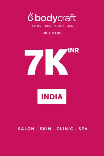 Body Craft 7000 INR Gift Card (India) - Digital Key