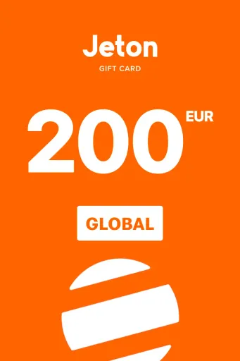 JetonCash 200 EUR Gift Card (Global) - Digital Key