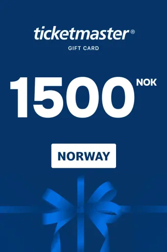 Ticketmaster 1500 NOK Gift Card (Norway) - Digital Key