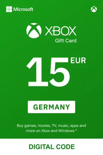 Xbox 15 EUR Gift Card (Germany) - Digital Key