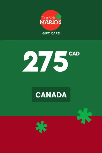 Product Image - East Side Mario's 275 CAD Gift Card (Canada) - Digital Key