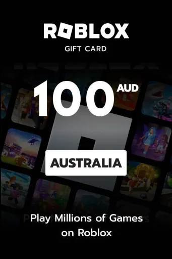 Roblox 100 AUD Gift Card (Australia) - Digital Key