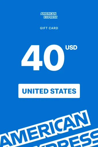 American Express 40 USD Gift Card (United States) - Digital Key