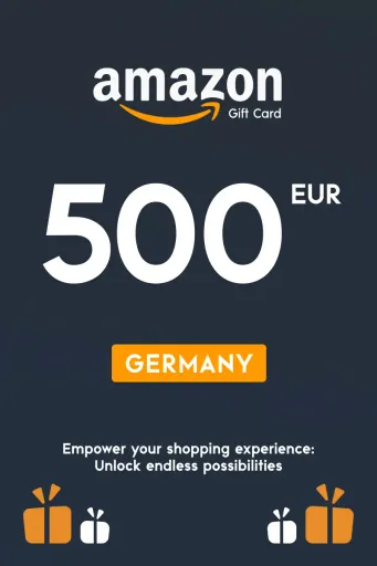 Amazon 500 EUR Gift Card (Germany) - Digital Key