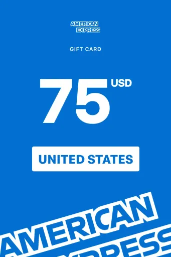 American Express 75 USD Gift Card (United States) - Digital Key