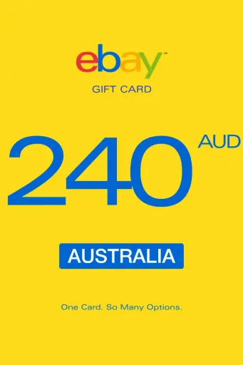 Product Image - eBay 240 AUD Gift Card (Australia) - Digital Key