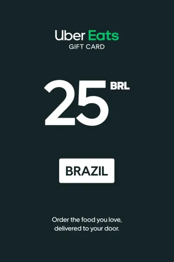 Uber Eats 25 BRL Gift Card (Brazil) - Digital key