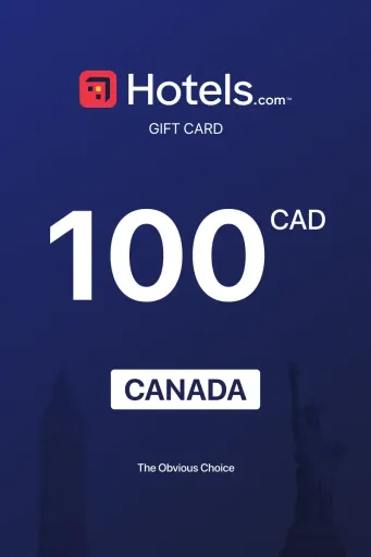 Hotels.com 100 CAD Gift Card (Canada) - Digital Key