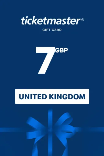 Ticketmaster 7 GBP Gift Card (United Kingdom) - Digital Key