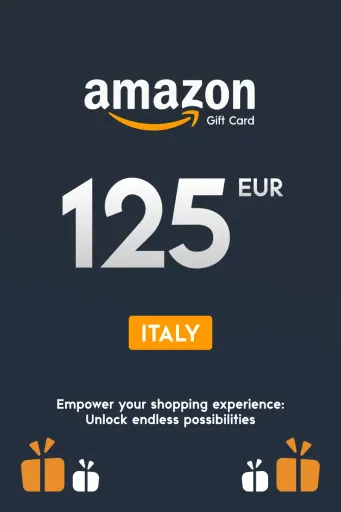 Amazon 125 EUR Gift Card (Italy) - Digital Key