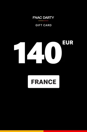 Fnac Darty 140 EUR Gift Card (France) - Digital Key