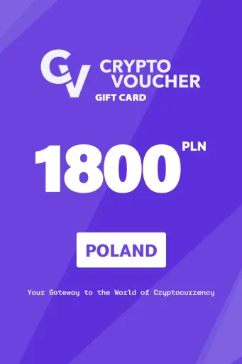 Crypto Voucher 1800 PLN Gift Card (Poland) - Digital Key