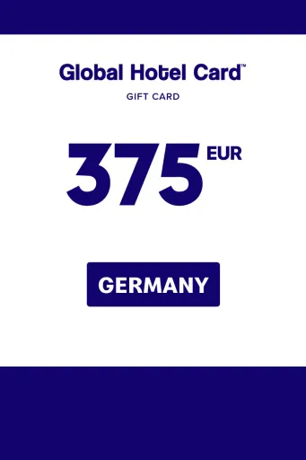 Global Hotel Card 375 EUR Gift Card (Germany) - Digital Key