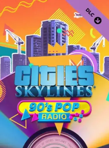 Cities Skylines - 90's Pop Radio DLC (Global) (PC / Mac / Linux) - Steam - Digital Key