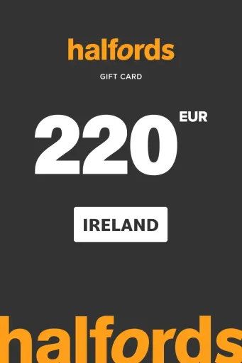 Halfords 220 EUR Gift Card (Ireland) - Digital Key