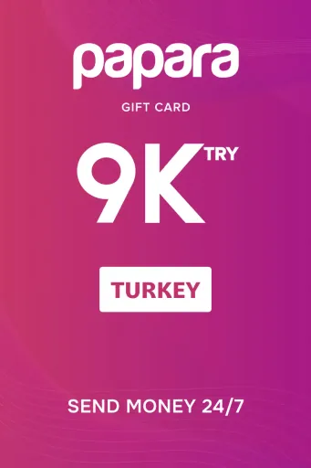 Rewarble Papara Top Up 9000 TRY Gift Card (Turkey) - Rewarble - Digital Key