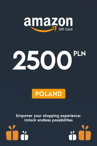 Amazon 2500 PLN Gift Card (Poland) - Digital Key
