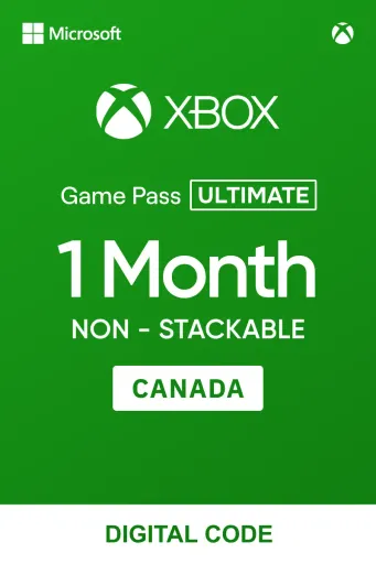 Xbox Game Pass Ultimate 1 Month Non-Stackable (Canada) - Xbox Live - Digital Key