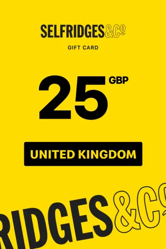 Selfridges 25 GBP Gift Card (United Kingdom) - Digital Key