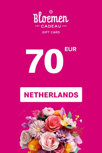 Bloemen Cadeau 70 EUR Gift Card (Netherlands) - Digital Key