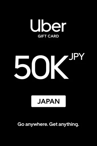 Uber 50000 JPY Gift Card (Japan) - Digital key