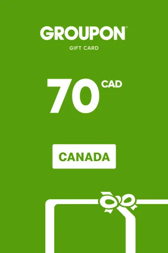Groupon 70 CAD Gift Card (Canada) - Digital Key