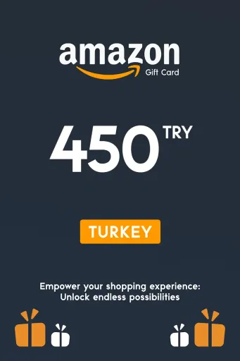 Amazon 450 TRY Gift Card (Turkey) - Digital Key