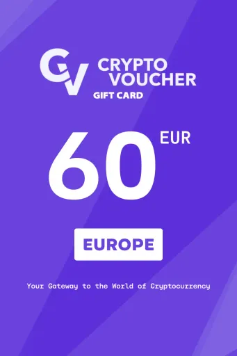 Crypto Voucher Bitcoin (BTC) 60 EUR Gift Card (Europe) - Digital Key