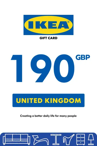 IKEA 190 GBP Gift Card (United Kingdom) - Digital Key