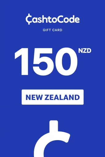 Product Image - CashtoCode 150 NZD Gift Card (New Zealand) - Digital Key