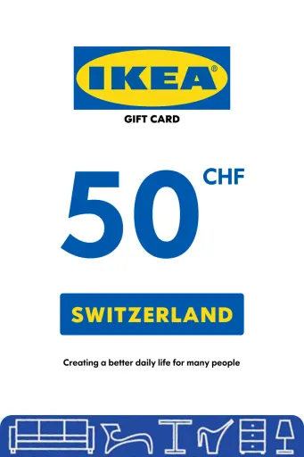 Ikea 50 CHF Gift Card (Switzerland) - Digital Key