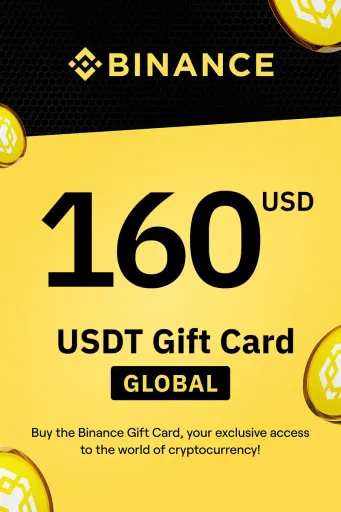 Binance (USDT) 160 USD Gift Card (Global) - Digital Key
