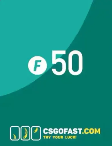 CSGOFAST 50 Fast Coins Gift Card (Global) - Digital Key