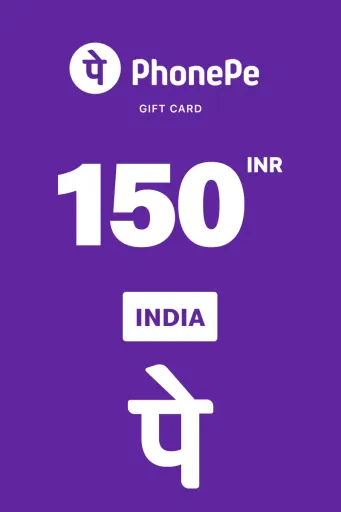 PhonePe 150 INR Gift Card (India) - Digital Key