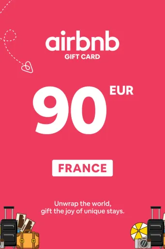 Airbnb 90 EUR Gift Card (France) - Digital Key
