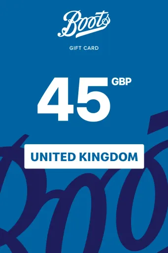 Boots 45 GBP Gift Card (United Kingdom) - Digital Key
