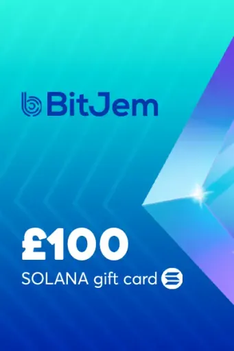 BitJem (SOL) 100 GBP Crypto Gift Card (Global) - Digital Key