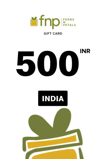 Ferns N Petals 500 INR Gift Card (India) - Digital Key